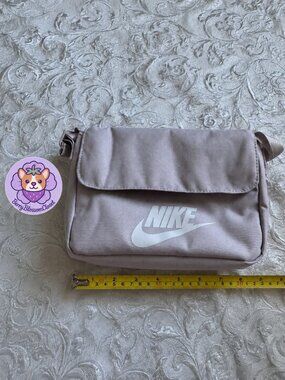 Nike Crossbody Shoulder Bag Dusty Pink Mauve Mini Messenger Logo Purse - NWT